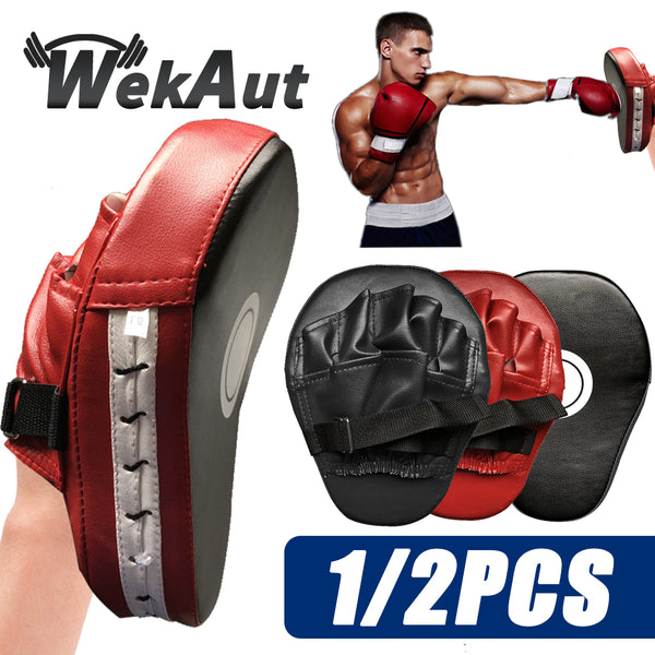Curved Boxing Hand Pads - Durable Muay Thai Training Gear
