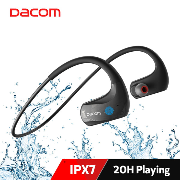Wireless Headphones: Dacom Athlete - Sweatproof, Superb Sound, Sport-Ready!