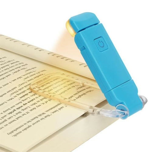 LED Book Light - USB Rechargeable, Eye-Care, 3 Settings