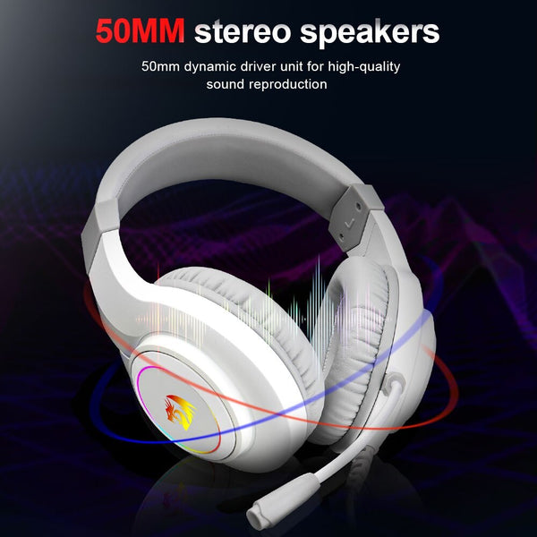 Gaming Headset Redragon H260 - Immerse in RGB Sound Glory