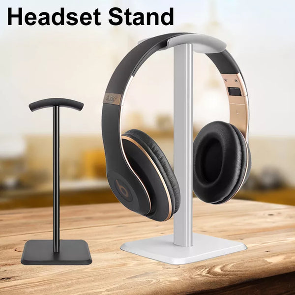 HEADSET STAND Sleek Aluminum Holder - Desk Organizer