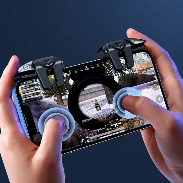 Six-Finger Mobile Gaming Trigger - Unleash Pro Skills