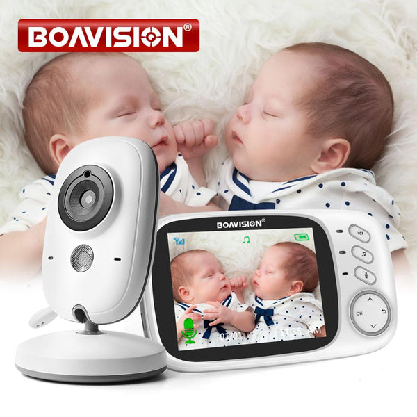 Baby Monitor Ease: Check on Your Tot with 3.2" LCD Comfort!