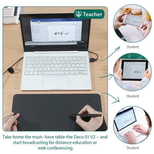 Digital Tablet Xp-Pen Deco 01 V2: Sleek, Portable, Powerful